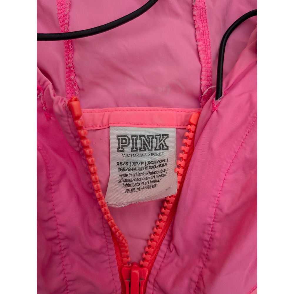 Pink Windbreaker Pullover XS Jacket - Picture 4 of 4